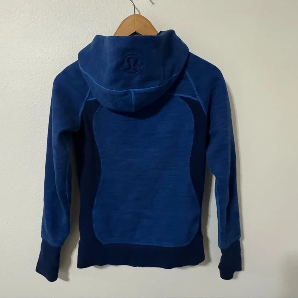 Lululemon Scuba Hoodie Commuter Denim Lakeside Blue Hero Blue / Hero Blue-2 - Picture 3 of 8